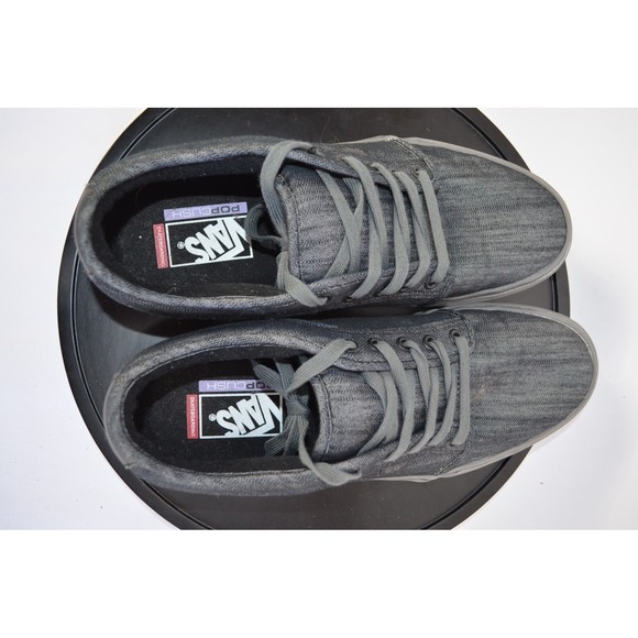 Vans PopCush Shoes Mens Size 10 Gray Skateboard - Picture 5 of 8